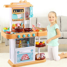 Load image into Gallery viewer, Child Funny Classic Pretend Play kitchen toys imitate chef light Kitchen Sets COOK FUN game girl gift girls toys miniatur