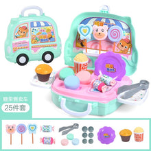 Load image into Gallery viewer, Plastic Portable Suitcase Toys Tool Kitchen Cosmetic Medical Juguetes Boy Girl Educational Pretend Play Toys for Kid Luggage Box