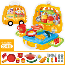 Load image into Gallery viewer, Plastic Portable Suitcase Toys Tool Kitchen Cosmetic Medical Juguetes Boy Girl Educational Pretend Play Toys for Kid Luggage Box