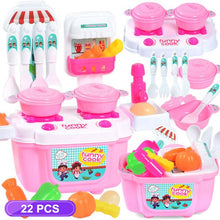 Load image into Gallery viewer, 1Set Dinette Enfant Jouet Slime Kit New Children Kids Girl Toy Role Play Mini Simulation Kitchenware Tableware CookwareGifts T6#