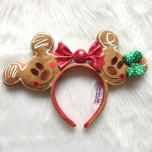 Load image into Gallery viewer, Disney Mickey Mouse Ears Headband Disneyland Hair Hoop Duffy Bear Wedding Style Headdress Party Headwear Girl Toys Birthday Gift