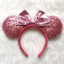 Load image into Gallery viewer, Disney Mickey Mouse Ears Headband Disneyland Hair Hoop Duffy Bear Wedding Style Headdress Party Headwear Girl Toys Birthday Gift