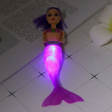 Load image into Gallery viewer, Hot Sale Kid Girls Waterproof LED Light Swimming Doll Toy Bath Spa Swimming Pool