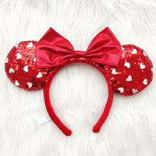 Load image into Gallery viewer, Disney Mickey Mouse Ears Headband Disneyland Hair Hoop Duffy Bear Wedding Style Headdress Party Headwear Girl Toys Birthday Gift