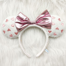 Load image into Gallery viewer, Disney Mickey Mouse Ears Headband Disneyland Hair Hoop Duffy Bear Wedding Style Headdress Party Headwear Girl Toys Birthday Gift